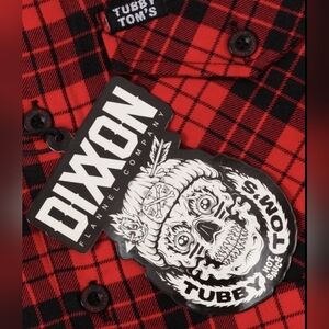 DIXXON Red and Black Checkered Men's Shirt